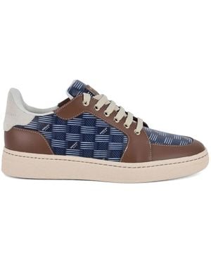 Giuseppe Zanotti Gz Moreau Monogram Trainers - Blue