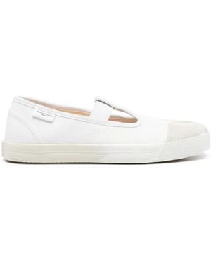 Maison Margiela On The Deck Tabi Slip-On Trainers - White