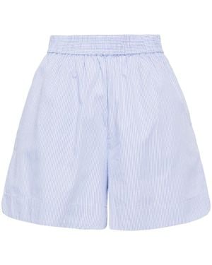 LMND Chiara Mid Length Shorts - Blue