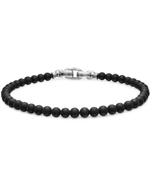 David Yurman Sterling Spiritual Beads Bracelet (4Mm) - White