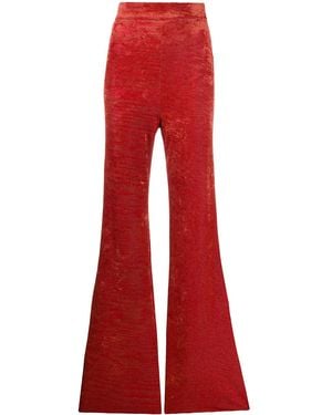 Ellery Flared Velvet Trousers