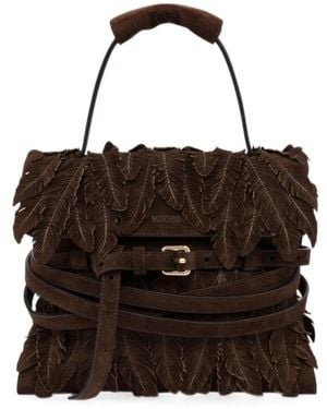 Moschino Borsa Tote Con Fibbia - Nero