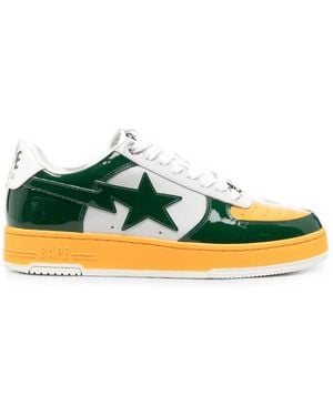 A Bathing Ape Bape Sta Trainers - Green