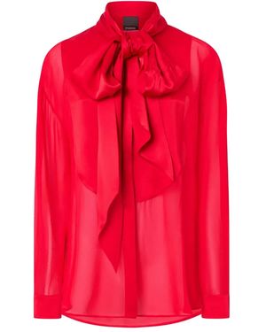 Pinko リボンディテール ブラウス - レッド