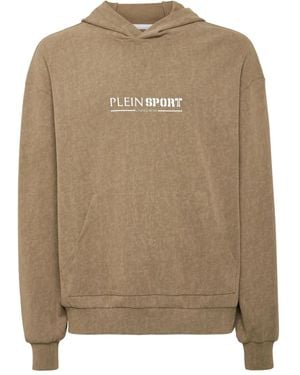 Philipp Plein Cold Dye Hoodie - Brown