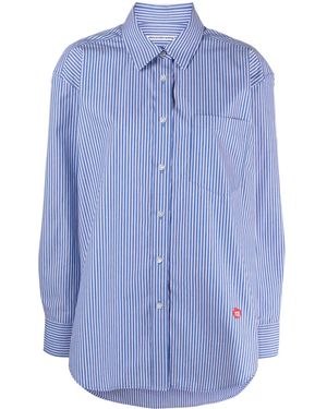 T By Alexander Wang Camicia A Righe - Blu