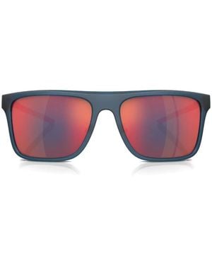 Scuderia Ferrari Square-Frame Sunglasses - Pink