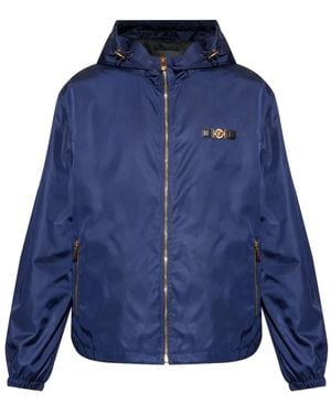 Versace Hooded Jacket - Blue