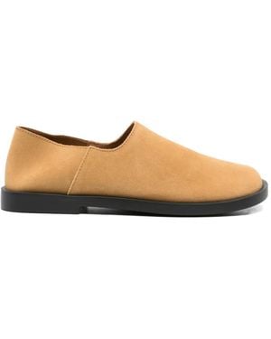 Camper Suede Loafers - White