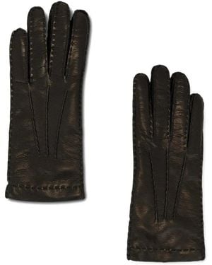 Miu Miu Nappa Leather Gloves - Black