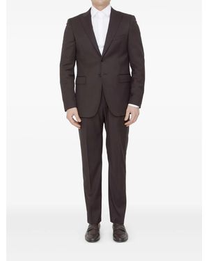 Tonello Traje Con Botones - Negro