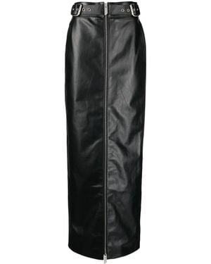 Gcds Gürtel Aus Leder - Schwarz