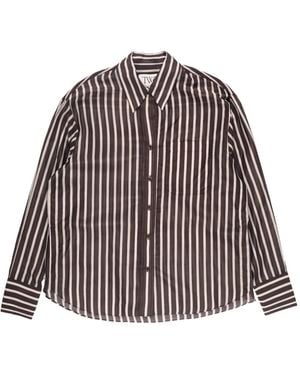 Twp Joey striped top - Marrón