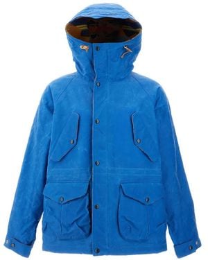 Ceccarelli Hooded Multi-Pocket Parka - Blue