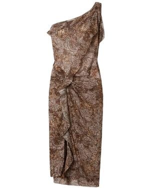 Isabel Marant Charlota Dress - Brown