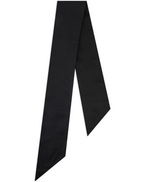 Giorgio Armani Silk Scarf - Black