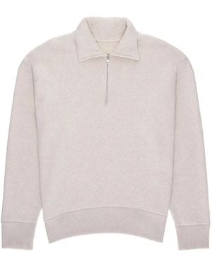 Fortela Idaho Zip Sweatshirt - White