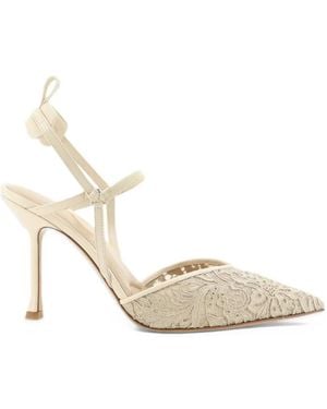 Fendi Zapatos Very Colibrì Con Tacón - Blanco