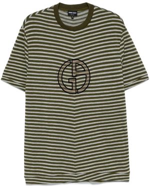 Giorgio Armani T shirts voor heren Online sale met kortingen tot 40 Lyst NL