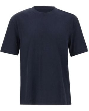 Blauer Logo-Patch T-Shirt - Blue