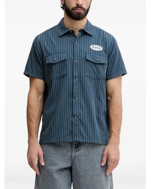Hurley Camisa A Rayas Diplomáticas - Azul