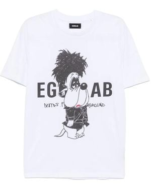 【EGONLAB】THE CURE T-SHIRT WHITE SS25 EGONlab.(エゴンラボ) 2025SS ザキュアーTシャツ SS25-TE-002B