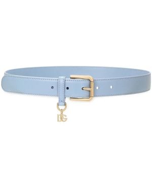 Dolce & Gabbana Cintura Con Pendente - Blu