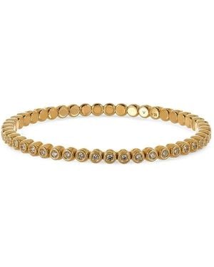 ’ROBERTO DEMEGLIO Diamond Bezel Stretch Bracelet - Metallic