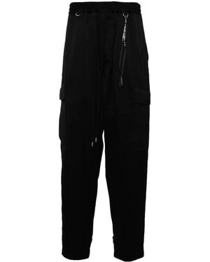 MASTERMIND WORLD Regular Fit Cargo Pants - Black
