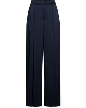 Cinq À Sept Marne Pleated Trousers - Blue