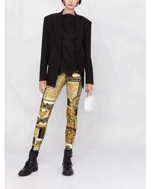 Philipp Plein Lace-patterned Sleeveless Blouse - Black