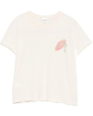 RE/DONE Graphic-Print Short-Sleeve T-Shirt - White