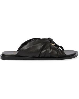 Paul Smith Sandales Lorrha En Cuir - Black