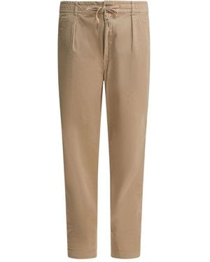 Polo Ralph Lauren Drawstring Pleated Pants - Natural