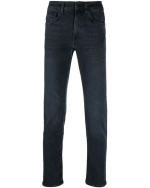 BOSS Mid-Rise Skinny Jeans - Blue