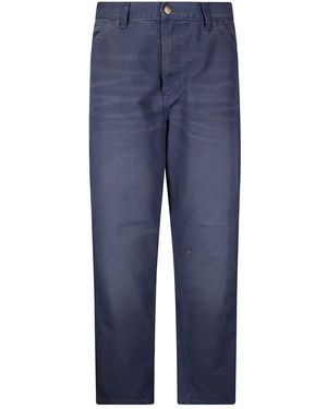 Carhartt Deerborn Canvas Trousers - ブルー