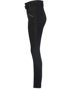 Toni Sailer Belted Zip-Detail Ski Pants - Black