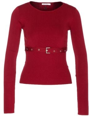 Patrizia Pepe Maglione A Coste - Rosso