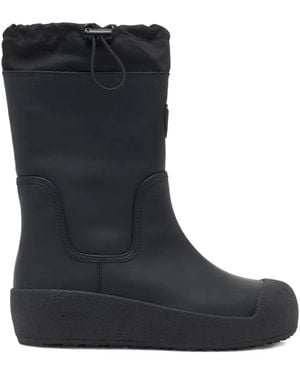Bally Leather Boots - Black
