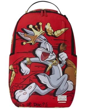 Sprayground Bugs Bunny Grab & Go Backpack - Red