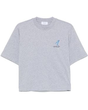 Off-White c/o Virgil Abloh Fresco Arrow Tシャツ - グレー