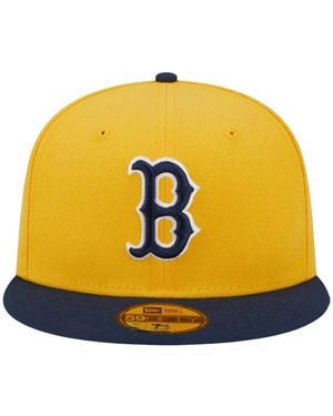 KTZ 59Fifty Boston Sox Cap - Yellow
