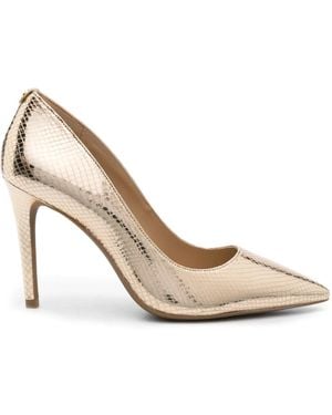 MICHAEL Michael Kors Patent Leather Court Shoes - Natural