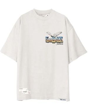 Free Refills Graphic-Print T-Shirt - White