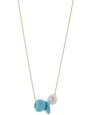 Ten Thousand Things 18K And Pearl Necklace - Blue
