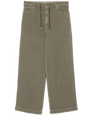 Golden Goose ドローストリング ワイドジーンズ - グリーン