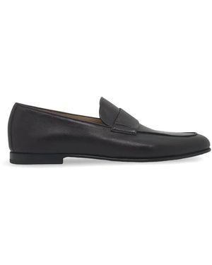 Neil Barrett Strap Panelled Loafers - White