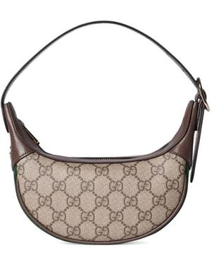 Gucci Kleine Ophidia Schultertasche - Grau