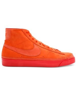 Nike Blazer High Premium Sneakers - Orange