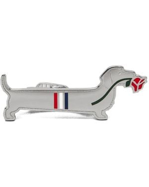 Thom Browne Hector Limousine Tie Bar - White